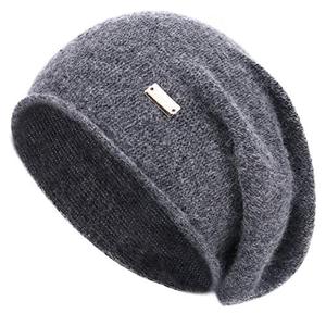 Bonnet d'hiver décontracté en coton/laine tricoté, réglable, doux et chaud, côtelé, avec revers, extensible, personnalisable avec logo, pour hommes et femmes - Product Image 5