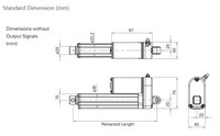 Pengangkat Mekanik Bekas 12V Quarter Turn Dn300 Aktuator Aktatr Motor Simlatr Iin