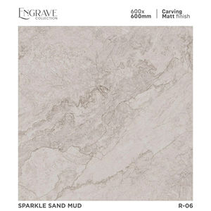 กระเบื้องพอร์ซเลนลายแกะสลักแบบด้าน ขนาด 600x600 มม. คุณภาพพรีเมียม ออกแบบมาเพื่อการตกแต่งภายในที่หรูหรา ให้พื้นผิวที่มีมิติและความทนทาน - Product Image 1