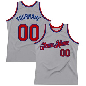 Maillot de basket-ball en maille grise personnalisé avec bordure verte, nom et numéro de l'équipe, respirant, unisexe, vêtements pour adultes - Product Image 2
