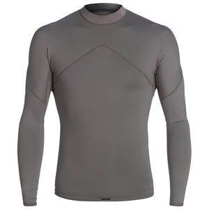 Camiseta de compresión para hombre con protección solar, ropa deportiva para gimnasio, rash guard para hombre. - Product Image 1
