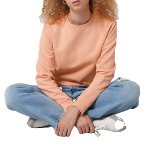 Sweat-shirts décontractés unisexe 100 % coton, couleur unie, col rond, épais, nouvelle tendance, vente en gros personnalisée 2026 - Product Image 2