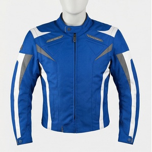 Veste de moto respirante en PU pour homme de qualité supérieure, nouvelle arrivée, toutes saisons, protections amovibles, personnalisable - Product Image 1