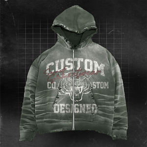 Sudadera con Capucha Personalizada Bordada, Sudadera de Forro Polar Cepillado, Sudadera Premium de Estilo Urbano para Colecciones de Boutique - Product Image 5