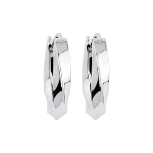 ELEGANT 925 STERLING <b>SILVER</b> PLATED HOOP <b>EARRINGS</b> FOR WOMEN BOHEMIAN FASHION JEWELRY PERFECT ANNIVERSARY GIFT LIGHTWEIGHT STYLE - Product Image 2