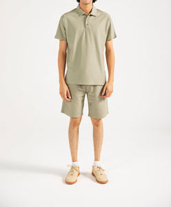 Camisa Polo de Manga Larga Formal de Negocios para Hombre, Personalizada OEM, de Alta Calidad, Color Sólido, Piqué, Algodón y Poliéster - Product Image 1