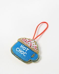 Llavero de lujo con perlas y cuentas, colgante decorativo para bolso de moda para mujer al mejor precio - Product Image 1