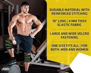 2025 nouveauté réglable haltérophilie genouillères unisexe genou soutien personnalisé gymnastique formation robuste Fitness genouillères - Product Image 5