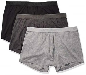 Calzoncillos bóxer de algodón suave personalizados para hombre, ropa interior deportiva transpirable antiolor, proveedor OEM, venta al por mayor, ropa interior para gimnasio, al por mayor. - Product Image 1