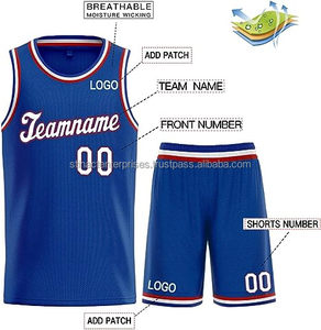 Maillot de basket-ball personnalisé, réversible, 100% polyester, respirant, antibactérien, séchage rapide, sans manches, pas cher - Product Image 6
