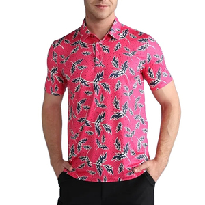 Pakistan Manufacture Men's Casual <b>Half</b> Sleeve For Polo <b>Shirts</b> Anti Wrinkle Solid Print Pattern Polyester Sublimation <b>Shirts</b> - Product Image 1