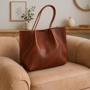 Sac à bandoulière en cuir pleine fleur, sac à main classique et élégant pour femmes, usage quotidien - Product Image 2