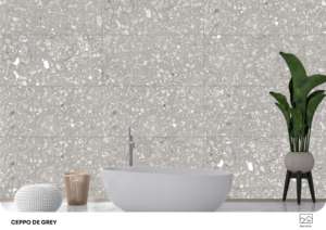 กระเบื้องพอร์ซเลนพื้นผิวหรูหรา ขนาด 600x1200 มม. กระเบื้องปูพื้นและผนังขนาดใหญ่ สำหรับห้องนั่งเล่น ห้องครัว และตกแต่งภายในสำนักงาน - Product Image 4