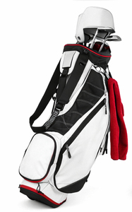 Sac de golf professionnel haute capacité, imperméable, en cuir véritable, pour le rangement de l'équipement de golf, logo personnalisé, services OEM ODM - Product Image 5