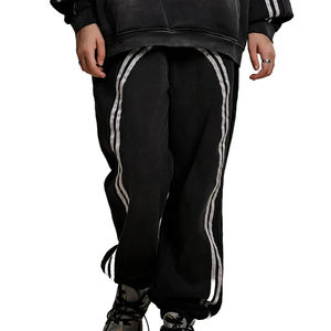 Pantalones Deportivos de Color Sólido con Cordón para Hombre, Pantalones Casuales de Algodón para Deportes, Jogging, Universidad y Hermandades - Product Image 5