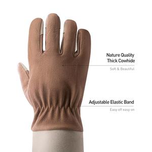 Guantes de Soldadura TIG de Piel de Cabra de Alta Calidad, Resistentes al Calor, Duraderos, Transpirables, Sin Silicona, Protección para las Manos para Uso Industrial - Product Image 4