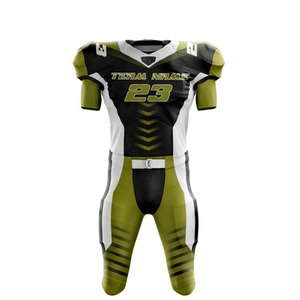 Ensemble d'uniformes de football américain conçu pour des performances d'élite, maillot anti-transpiration, pantalon rembourré, tenue de sport d'équipe professionnelle - Product Image 3