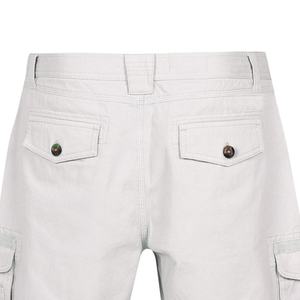 Pantalones Cortos Cargo de Verano para Hombre, de Algodón, Casuales, Holgados, con Bolsillos, Cintura Ajustable, para Senderismo y Actividades al Aire Libre - Product Image 4