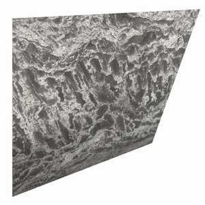 Exportador de material de revestimiento de piedra flexible, revestimiento de piedra en láminas flexible color gris plateado y negro, azulejo de pared brillante, uso seguro para villas y hogares. - Product Image 3