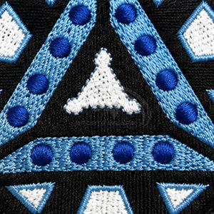 Écussons tissés personnalisés écologiques en toile, formes sur mesure, bords renforcés, texture de fil détaillée - Product Image 6
