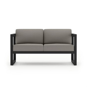 Canapé en teck de qualité supérieure, durable, avec coussins moelleux, canapé d'extérieur moderne pour cour, villa, salons, projets hôteliers - Product Image 5