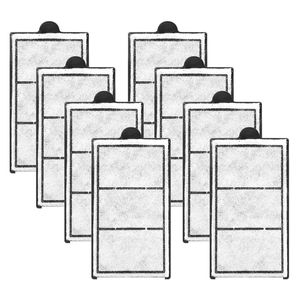Filtros de algodón para acuario Goldfish, 8 cartuchos de repuesto para tanques de 2.5/3.5 galones, accesorios multicapa para peceras - Product Image 6