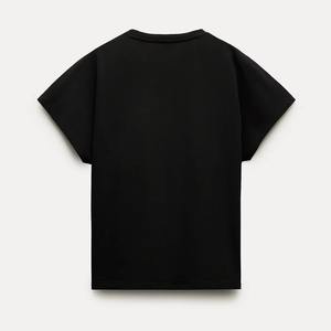 Camiseta Sólida para Mujer de Estilo Sencillo y Elegante, Diseñada para la Vida Casual, con Ajuste Cómodo, Tela Suave y Atractivo para el Uso Diario - Product Image 3