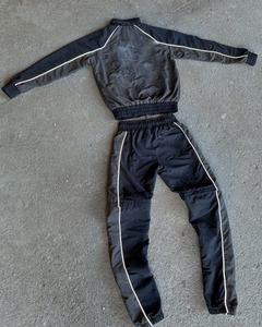 Men Polyester Men Joggers Suits Set <b>Patchwork</b> <b>Jacket</b> and Track Pants Custom Track Suit for Men - Product Image 4