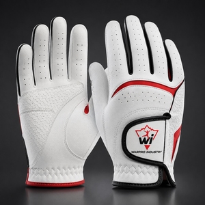 Golf <b>Gloves</b> Premium Soft Leather Comfortable Breathable Grip Enhanced Sports <b>Gloves</b> For Training Practice And Tournament Play - Product Image 1