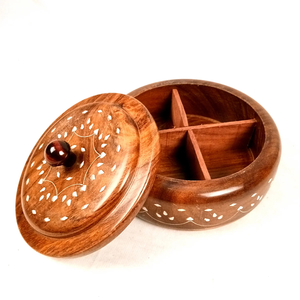 Best Design Wood Dry Fruit Box <b>Storage</b> Container for Sweets & Snacks Wood Dry Fruits Box Best Price - Product Image 5
