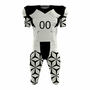 Uniforme de Fútbol Americano Personalizado con el Último Diseño, Manga Corta, Cuello en V, Largo Regular - Product Image 1