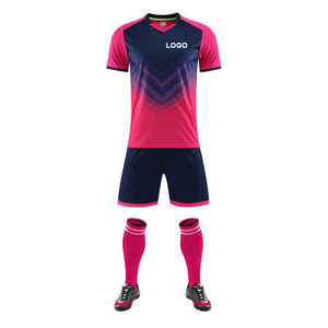 Vêtements de sport d'usine, vêtements de football pour hommes, maillot de football personnalisé pour jeunes avec logo et numéro, uniforme de football sublimé - Product Image 4