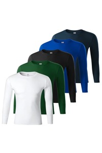 Factory Direct Sell Men's <b>Compression</b> Breathable Rash Guard BJJ <b>Shirt</b> Long Sleeve Spandex/Polyester Workout Custom Logo Digital - Product Image 3