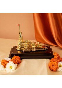 Décoration Religieuse de Luxe Exclusif en Or 24K pour le Temple Shri Ram Mandir Ayodhya, Idéale pour l'inauguration de maison et les cadeaux d'entreprise - Product Image 3