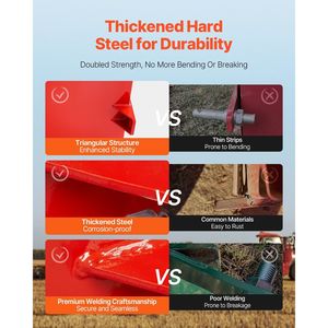 Caja de Balasto para Tractor de 3 Puntos, Categoría 1, Resistente a la Corrosión, Capacidad de Carga de 800 lb, con 2 Receptores de Enganche - Product Image 3