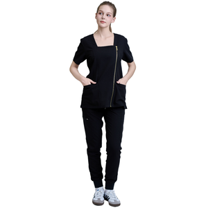 PRECIO DE FÁBRICA conjunto de uniformes médicos de enfermería ropa de hospital/clínica DISEÑO PERSONALIZADO PE algodón rayón-FMF fábrica de uniformes - Product Image 5