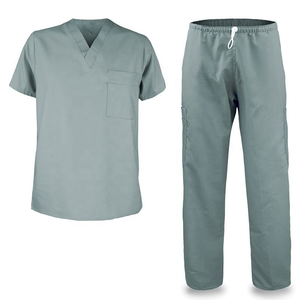 Custom Scrub <b>Set</b> Custom New Design Uniform <b>Doctor</b> Scrubs High Quality Wholesale Supplier Private Label Bulk Production Low MOQ - Product Image 5