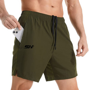 Pantalones Cortos Deportivos Modernos para Hombre, Ligeros, Transpirables, Antiolor, con Bolsillos Amplios y Logotipo de Diseño Personalizado - Product Image 1