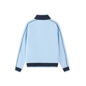 Chaqueta Casual de Hombre con Cuello Alto y Doble Cremallera, Diseño Color-Block Otoño-Invierno, 380GSM - Product Image 2