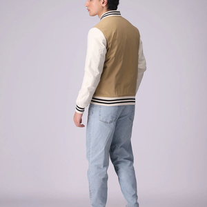 เสื้อแจ็คเก็ตหนังวาร์ซิตี้ปักลายแฟชั่นขายส่ง คุณภาพสูง - Product Image 3
