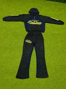 Conjunto Deportivo de Dos Piezas con Capucha y Estampado de Camuflaje, Impermeable, de Poliéster/Nailon Grueso - Product Image 5