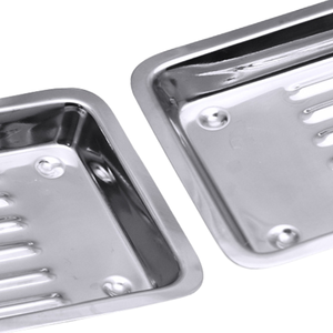 ถาดใส่เครื่องมือทันตกรรมขนาดเล็ก สแตนเลสสตีล สำหรับจัดเก็บอุปกรณ์ผ่าตัด ถาดแพทย์ขนาดเล็ก ฆ่าเชื้อได้ ใช้ซ้ำได้ สำหรับคลินิก - Product Image 6