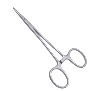 คีมหนีบเลือดโค้ง Mosquito Forceps  ทำจากสแตนเลสสตีล  แบบล็อคด้วยระบบ Ratchet  สำหรับงานผ่าตัด  ความแม่นยำสูง  ใช้ในทางทันตกรรมและทางการแพทย์ - Product Image 3