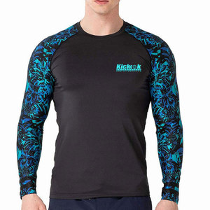 T-shirt de protection anti-irritations avec tissu respirant et anti-transpiration à manches longues pour les entraînements en salle, la course à pied et les activités de fitness - Product Image 1