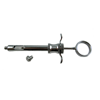 Seringues vétérinaires automatiques et manuelles réutilisables en acier pour chiens/bovins/ovins/chèvres, seringues d'injection pour l'élevage - XELTECH