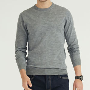 <b>Mens</b> Winter <b>Grey</b> Long Sleeve <b>Fleece</b> Crew Neck T-Shirt with Digital Printing Lightweight Breathable Casual Daily Wear - Product Image 2