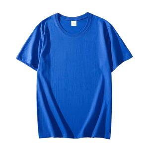 Camisetas de Algodón Puro 100% de Alta Calidad al por Mayor, 180 g/m², 12 Colores, Unisex, con Logotipo OEM, Lisas, Cuello Redondo para Hombre - Product Image 3