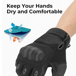 Guantes de Motocicleta Más Vendidos para Carreras, Color Negro, Guantes para Conducir en Clima Frío Diario para Hombres Adultos - Product Image 4