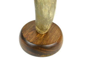 100% vraie vache paire décorative excellente qualité Buffalo Base en bois décor à la maison poli Animal meilleurs cadeaux utilisés fabuleux décorer - Product Image 6