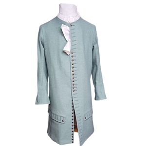 Reproduction d'un frock-coat pour homme du XVIIIe siècle, souvent utilisé pour les reconstitutions historiques. - Product Image 6